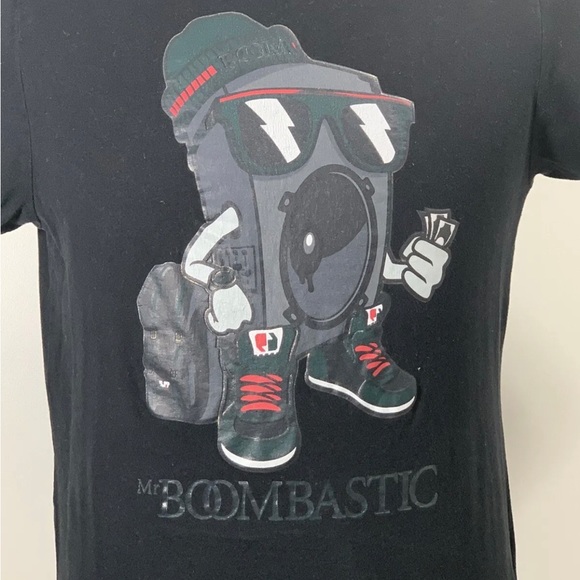 Men’s Black T-Shirt Bundle Sneaker Freak + Kid Ink T-shirts Chest Med 40-42" - Picture 8 of 11